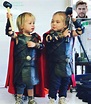 Chris Hemsworth Shares Adorable Throwback of Twin Sons Dressed as Thor ...