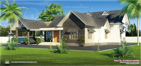 Bungalow House Design In 2051 Sqfeet Kerala Home Design And Floor