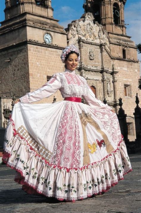 Aguascalientes México 🇲🇽 Traditional Mexican Dress Mexican Dresses Folklorico Dresses