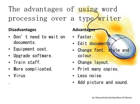 Ppt Word Processing Powerpoint Presentation Free Download Id5269433