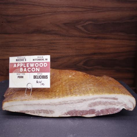 Nueske Applewood Smoked Bacon 1 Lb Mongers Provisions