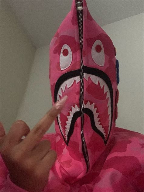 I Want A Bape Hoodie So Badd Bro Bape Hoodie Cute Selfie Ideas Pink