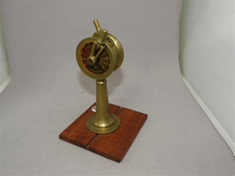 Murrays Auctioneers Lot 168 Miniature Brass Telegraph