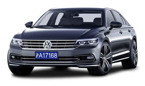 Grey Volkswagen Phideon Luxury Car Png Image Purepng Free