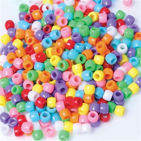 Pony Beads - 80g Pack | Beads & Jewellery Making | CleverPatch - Art & Craft Supplies