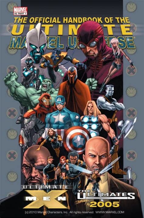 Official Handbook Of The Ultimate Marvel Universe 2 COVER By Mark