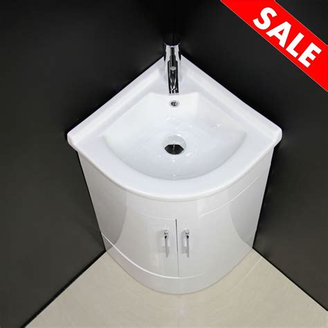 Chadder blenheim high level toilet with a bespoke plaque stating the goodhome imandra gloss white single door cloakroom basin cabinet (w)436mm (h)790mm. Vanity Unit Cabinet Bathroom Corner Basin Sink Cloakroom ...