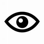 Eye Icon Vision Eyes Transparent Clipart Iconmonstr
