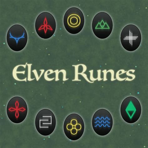 Elven Runes By Theo Phillips