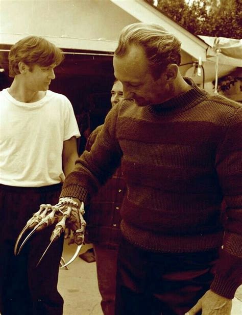 Robert Englund Aka Freddy Krueger Behind The Scenes Of A Nightmare On