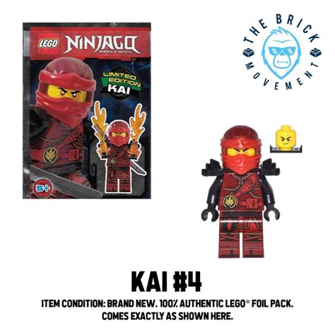 Lego® Ninjago Kai Foil Pack 4 Lazada Ph