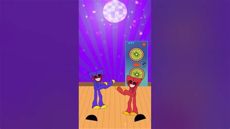 Top Huggy Wuggy And Kissy Missy Dance Funny Animation Top Dance Shorts Youtube