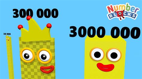 Looking For Numberblocks Comparison 3 30 300 3000 30000 300000 3000000