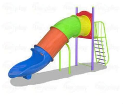 Red Fibreglass Frp Playground Tube Slide Age Group 1 12 At Rs 35000
