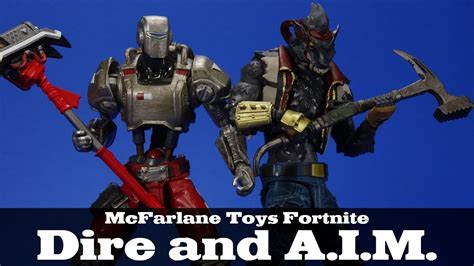 Fortnite premium action figures are instores!! Fortnite Dire and A.I.M. McFarlane Toys Epic Games Action ...