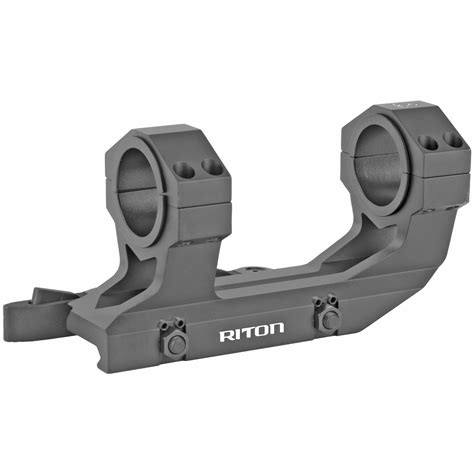 Riton 30mm1 Precision Qd Mount Black 4shooters