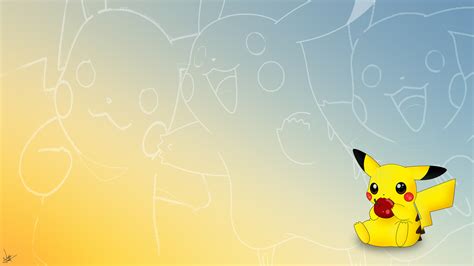 Pikachu Wallpaper By Nick Spratt On Deviantart