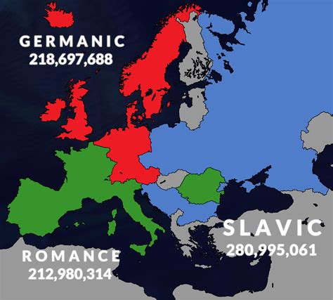 The Three Main Language Families Of Europe Reurope