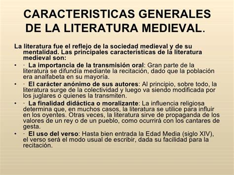 Literatura Medieval