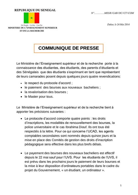 Communiqué De Presse 15 Xx Gestion De Projet