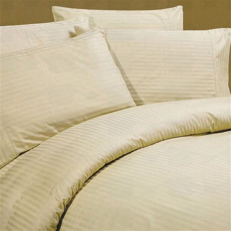 1000 Tc Egyptian Cotton Queen Size Bed Sheet Set