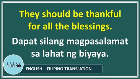 Short Filipino Phrases And Sentences Sila They English Tagalog