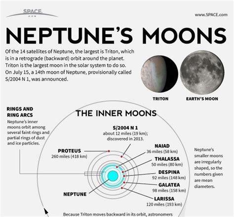 Neptunes Moons With Images Moons Of Neptune Neptune Solar System