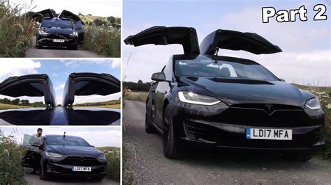 Can You Drive With All Doors Open And Up Tesla Model X Falcon Wing