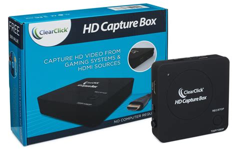HD Capture Box™ | Capture HD Video From Gaming Systems & HDMI Video So - ClearClick