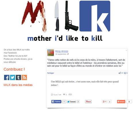 Mother I D Like To Kill Le Blog Consacr Aux M Res Qui Postent Des