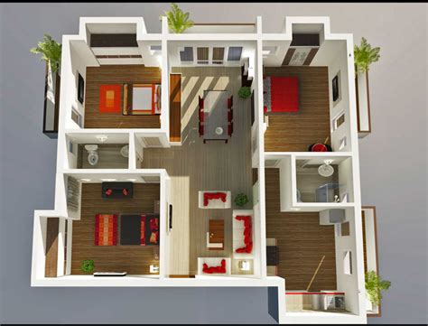 Desain rumah minimalis 3 kamar dapat menjadi ide untuk membangun rumah yang nyaman untuk keluarga. Denah Rumah Minimalis 6x10 3 Kamar - Desain Rumah