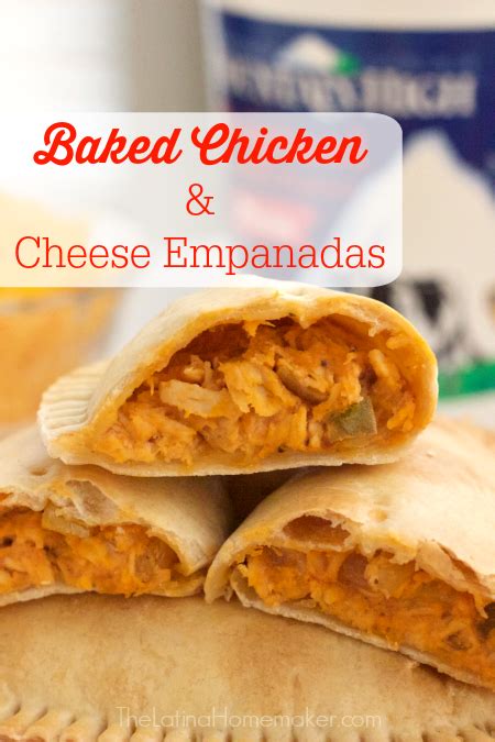 Baked Chicken And Cheese Empanadas The Latina Homemaker