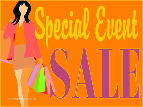 Retail Sale Signs Templates Free Of Special Sale Sign Tinkytyler Stock