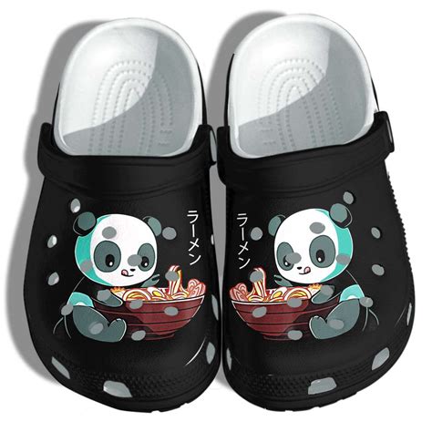 Anime Panda Noodle Japan Who Love Panda Crocs Crocband Clog Shoes