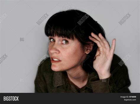 Deaf Woman Image And Photo Free Trial Bigstock
