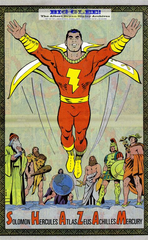 The Original Captain Marvel Poster By Bob Oksner Captain Marvel