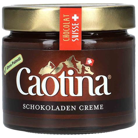 Caotina Schokoladen Creme 300g | Online kaufen im World of Sweets Shop