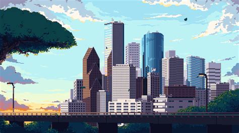 Download Pixel Animation City Skylines  By Isaith Gfycat By