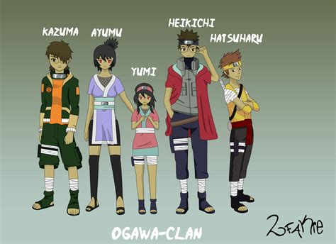Naruto Ocs Ogawa Clan By 2fakie On Deviantart