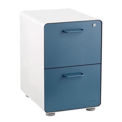 Keep valuables safe, store your purse, and shelter anything you. Poppin Slate Blue 2-Drawer Locking Stow Filing Cabinet ...