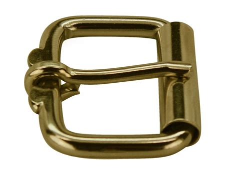 Solid Brass Roller Buckle Amish Made Belts