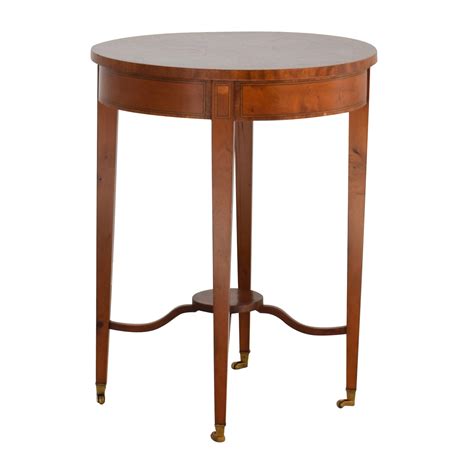 Live edge solid wood side table. 90% OFF - Safavieh Safavieh Inlaid Wood Antique Side Table ...