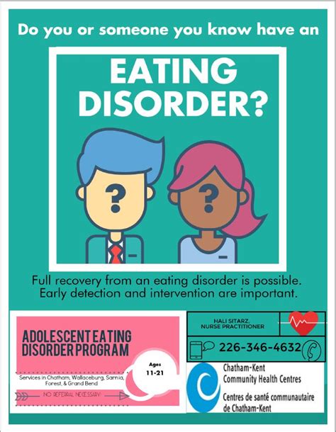 eating disorders chatham kent community health centres