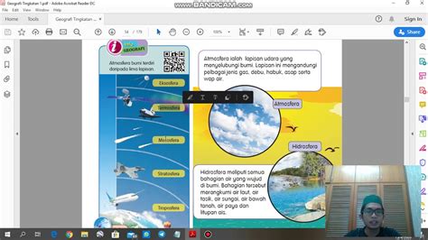 Lapisan ini dari laur tampak sebagai permukaan bumi yang terdiri atas daratan dan lautan yang dijadikan sebagai tempat tinggal makhluk hidup termasuk manusia. Geografi Tingkatan 1 (Bab 4:Sistem Fizikal Bumi) - YouTube