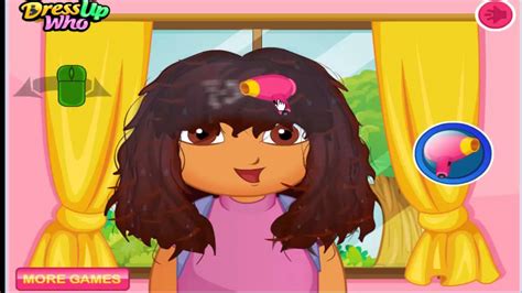 Dora First School Day Haircut Game Adventure Youtube