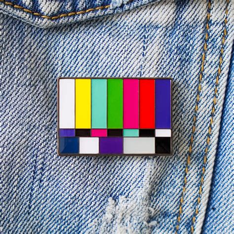 Bars And Tone Enamel Pin Perfect T For Filmmakers Video Etsy