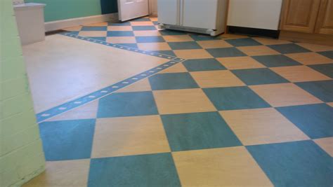 Flooring Ideas Black And Brown Checkerboard Marmoleum Linoleum Kitchen