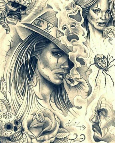 Pin By Rachel Estella Nunez On My Heritage In Pics And Tats Chicano