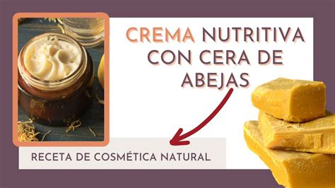 🐝 Cómo Preparar Crema Hidratante Con Cera De Abejas 🌸 Receta De CosmÉtica Natural 🍃 Youtube