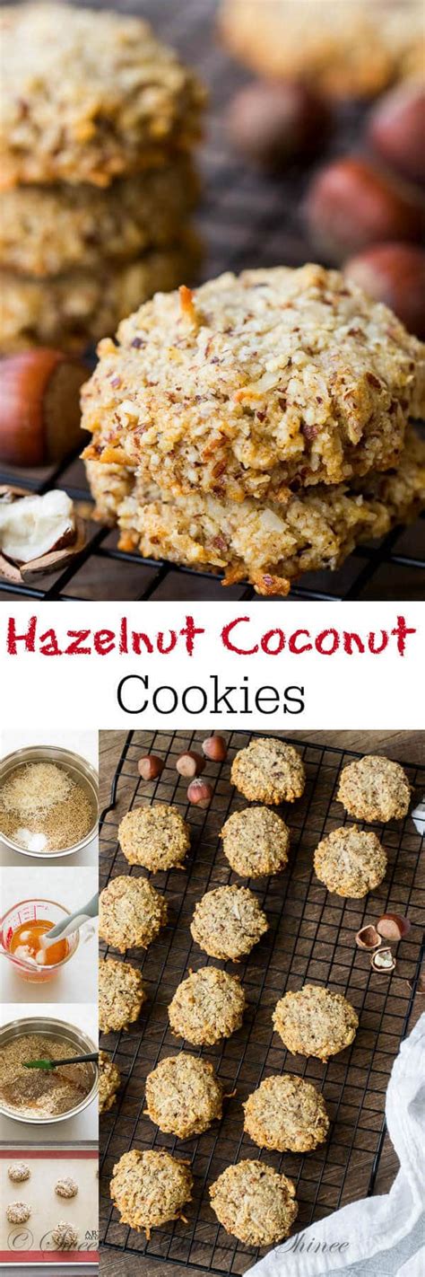 Hazelnut Coconut Cookies Sweet Savory